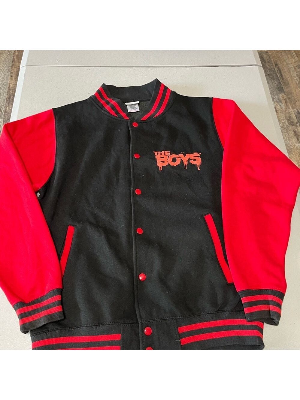 COPY - The Boys F- - k Supes Large Bomber/Varsity  Jacket